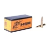 HSM 223 REM 55 grain FMJ RE-MANUFACTURED  50 rd Box 