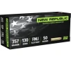 New Republic  357 Mag 130 grain FMJ Full Metal Jacket Flat Point  50 rd box 