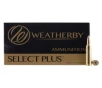 Weatherby Select Plus  224 Weatherby 55 grain Hornady Varmint Spire Point 3650 FPS  20 rd box 