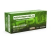 New Republic 9mm 124 grain FMJ Full Metal Jacket New Brass Casing 1090 FPS  50 rd box 