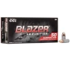 CCI Blazer 9mm 115 grain FMJ ALUMINUM CASE 50 rd box  1000 rd case 