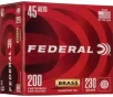 Federal Champion  45 acp 230 grain FMJ Full Metal Jacket  200 rd box 