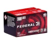 Federal American Eagle 9mm 124 grain FMJ Full Metal Jacket 100 rd boxes  500 rd cases x 2 FREE SHIPPING  1000 rd case 