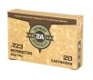 Patriot Sports  223 REM 55 grain FMJ Full Metal Jacket  20 rd box 