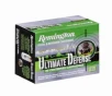 Remington HD Ultimate Defense JHP 40 S W Handgun Ammunition 20 Round Box