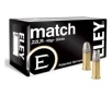 ELEY Match Flat Nose 22 Long Rifle Rimfire Ammunition 50 Round Box
