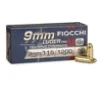 Fiocchi Dynamics FMJ 38 Special Handgun Ammunition 50 Round Box