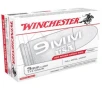 Winchester USA Target FMJ 9mm Handgun Ammunition 200 Round Box