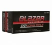 Blazer Ammunition Blazer 22 Long Rifle Rimfire Ammunition 50 Round Box