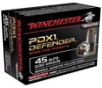 Winchester PDX1 Defender JHP 45 ACP Handgun Ammunition 20 Round Box
