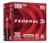 Federal Champion Brass FMJ Pistol Ammunition 200 Round Box