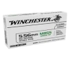 Winchester USA M855 Green Tip Steel Core Ammunition 5 56x45mm NATO Rifle Ammunition 20 Round Box