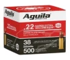 Aguila Super Extra Hollow Point 22 Long Rifle Rimfire Ammunition 500 Round Box