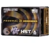 Federal Personal Defense HST JHP Pistol Ammunition 20 Round Box