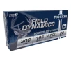 Fiocchi Field Dynamics 308 Winchester Rifle Ammunition 20 Round Box