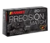 Barnes Precision Match 6 5 Creedmoor Rifle Ammunition 20 Round Box