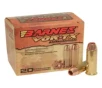 Barnes Bullets VOR-TX XPB HP Lead-Free 44 Remington Magnum Handgun Ammunition 20 Round Box