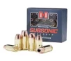 Hornady XTP Subsonic JHP 40 S W Handgun Ammunition 20 Round Box