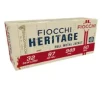 Fiocchi Heritage FMJ 32 S W Long Handgun Ammunition 50 Round Box
