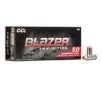 Blazer Ammunition Blazer Clean-Fire TMJ Aluminum Case 40 S W Handgun Ammunition 50 Round Box
