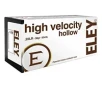 ELEY High Velocity Hollow 22 Long Rifle Rimfire Ammunition 50 Round Box