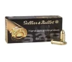 Sellier   Bellot FMJ 9mm Handgun Ammunition 50 Round Box