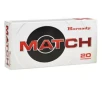 Hornady Boattail Hollow Point Match Rifle Ammunition 20 Round Box