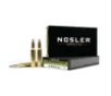 Nosler E-Tip Lead-Free 25-06 Remington Rifle Ammunition 20 Round Box