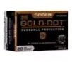 Speer Gold Dot Personal Protection 10mm Auto Handgun Ammunition 20 Round Box
