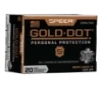 Speer Gold Dot Personal Protection 9mm Luger  P Handgun Ammunition 20 Round Box
