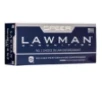 Speer Lawman Clean-Fire Training TMJ 9mm Handgun Ammunition 50 Round Box