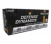 Fiocchi Defense Dynamics JHP 45 ACP Handgun Ammunition 50 Round Box