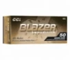 Blazer Ammunition Blazer Brass JHP 45 ACP Handgun Ammunition 50 Round Box