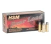 HSM Ammunition Bear Load Semiwadcutter Gas Check 41 Remington Magnum Handgun Ammunition 50 Round Box
