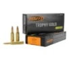 HSM Trophy Gold Extended Range Berger Hunting VLD Match 243 Winchester Rifle Ammunition 20 Round Box