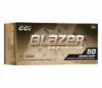 Blazer Ammunition Blazer Brass JHP 40 S W Handgun Ammunition 50 Round Box
