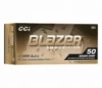 Blazer Ammunition Blazer Brass JHP 10mm Auto Handgun Ammunition 50 Round Box