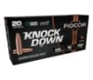 Fiocchi Knock Down Copper HP 243 Winchester Rifle Ammunition 20 Round Box