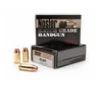 Nosler JHP Match Grad 45 ACP Handgun Ammunition 20 Round Box