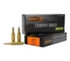 HSM Trophy Gold Extended Range Berger Hybrid Tactical OTM 243 Winchester Rifle Ammunition 20 Round Box