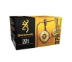 Browning Ammunition Browning LHP 100 Box 22 Long Rifle Rimfire Ammunition 100 Round Box