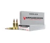 Nosler FB Tipped Varmageddon 6mm Creedmoor Rifle Ammunition 20 Round Box