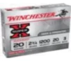 Winchester Super-X Buckshot 20 Gauge Shotshells 25 Round Box
