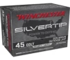 Winchester Silvertip 45 Long Colt Handgun Ammunition 20 Round Box
