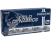 Fiocchi Field Dynamics 45-70 Government Rifle Ammunition 20 Round Box