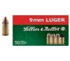 Sellier   Bellot 9mm Luger 9mm Para 124 Gr SP 50 bx Handgun Ammunition 50 Round Box