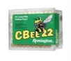 Remington Rem Ammo 21119 CBee Low Vel 33gr HP 22 Long Rifle Rimfire Ammunition 100 Round Box
