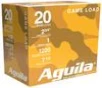 Aguila Game Load 20 Gauge Shotshells 25 Round Box