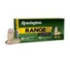 Remington Range Clean 9mm Handgun Ammunition 50 Round Box