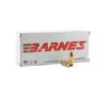 Barnes Bullets Defense Sierra JHP 9mm Handgun Ammunition 50 Round Box